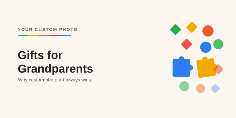 Personalized photo gifts for grandparents - Your Custom Photo