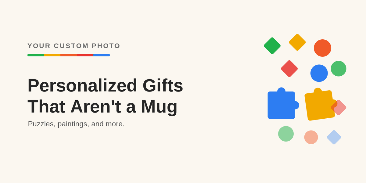 Personalized gifts that are not a mug - Your Custom Photo