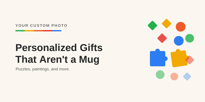 Personalized gifts that are not a mug - Your Custom Photo