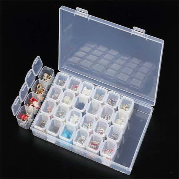 28 Compartment Storage Box – Various Colors