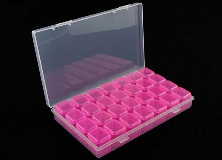 28 Compartment Storage Box – Various Colors