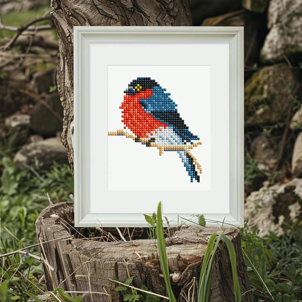 Birds Mini Diamond Painting Set (12 pieces)