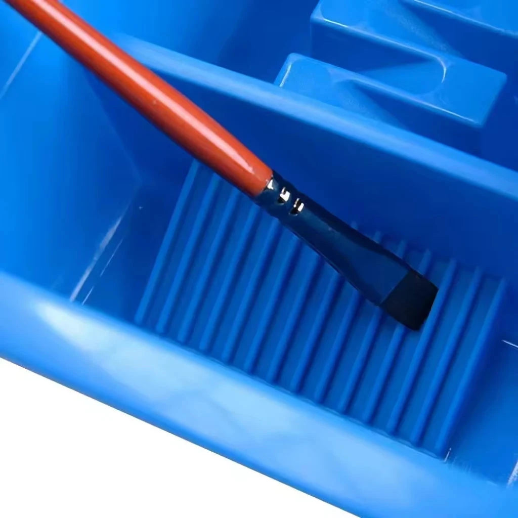 Brush Cleaner with Holder