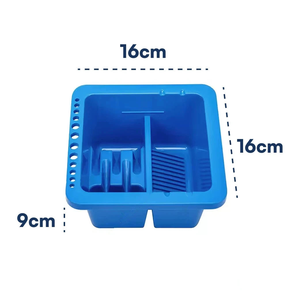 Brush Cleaner with Holder