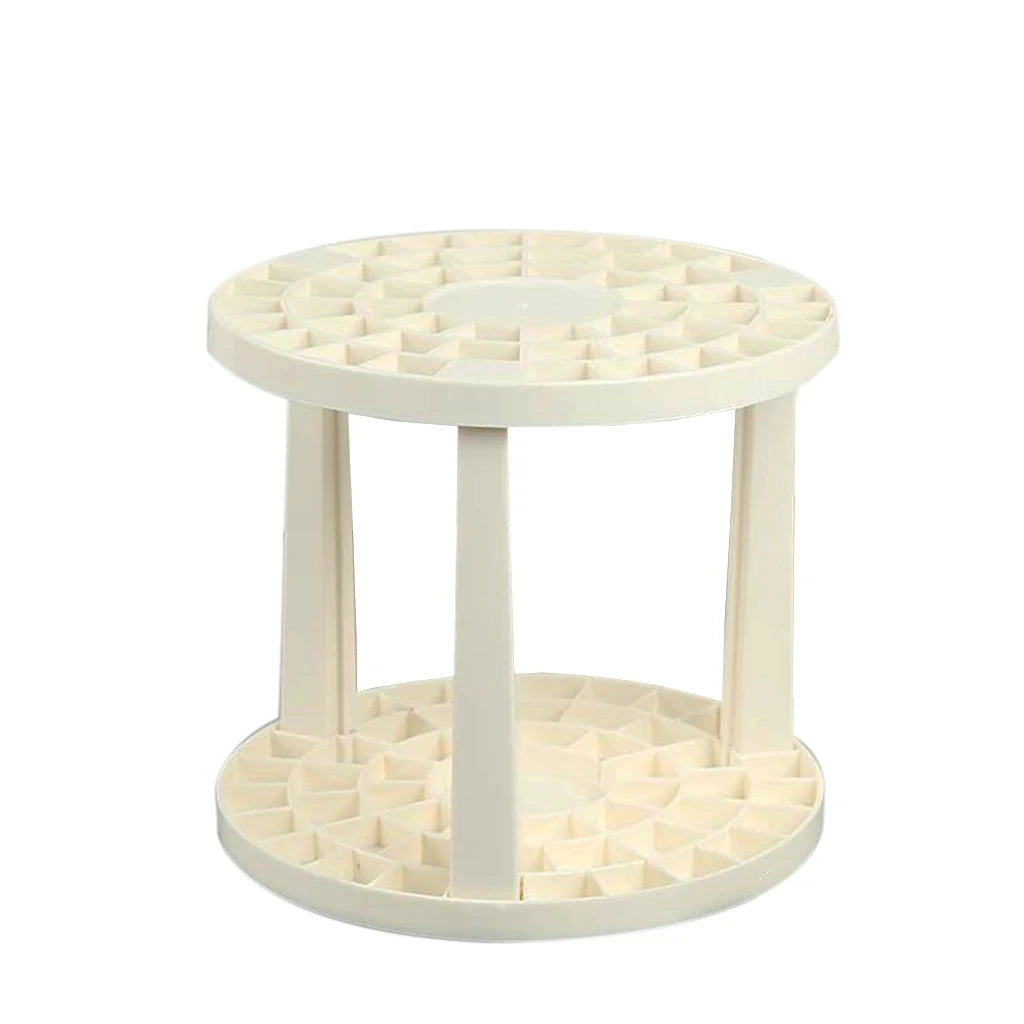 Brush Holder with 49 Compartments