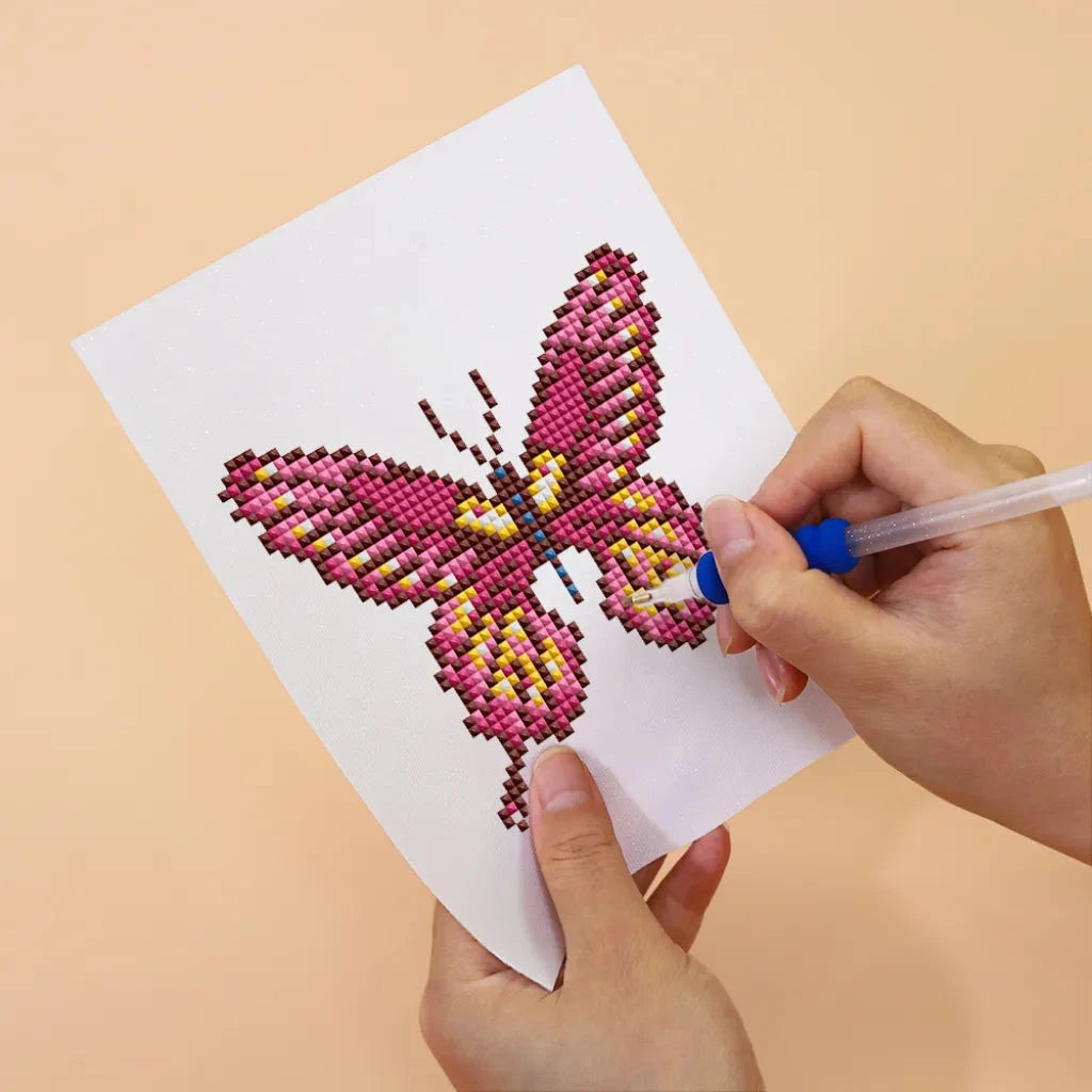 Butterflies Mini Diamond Painting Set (4 pieces)