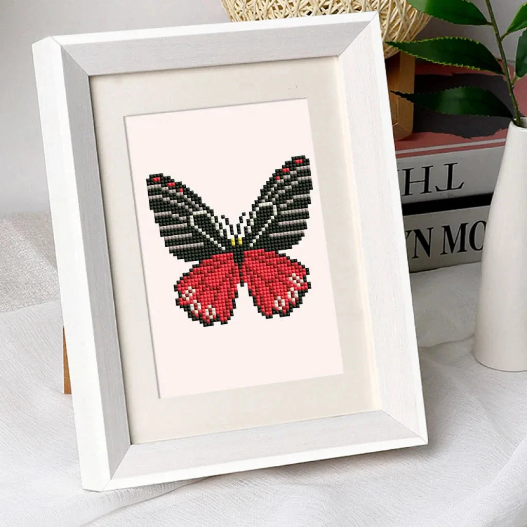 Butterflies Mini Diamond Painting Set (4 pieces)