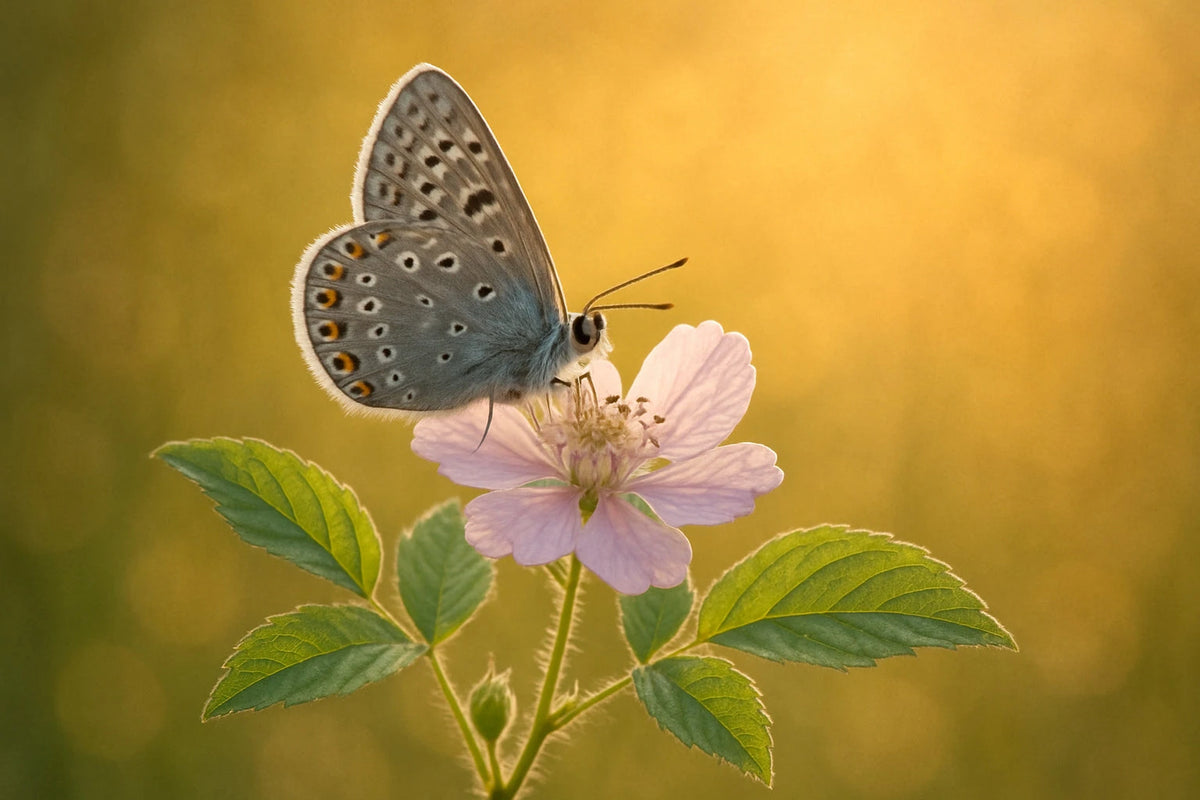 Butterfly on Flower