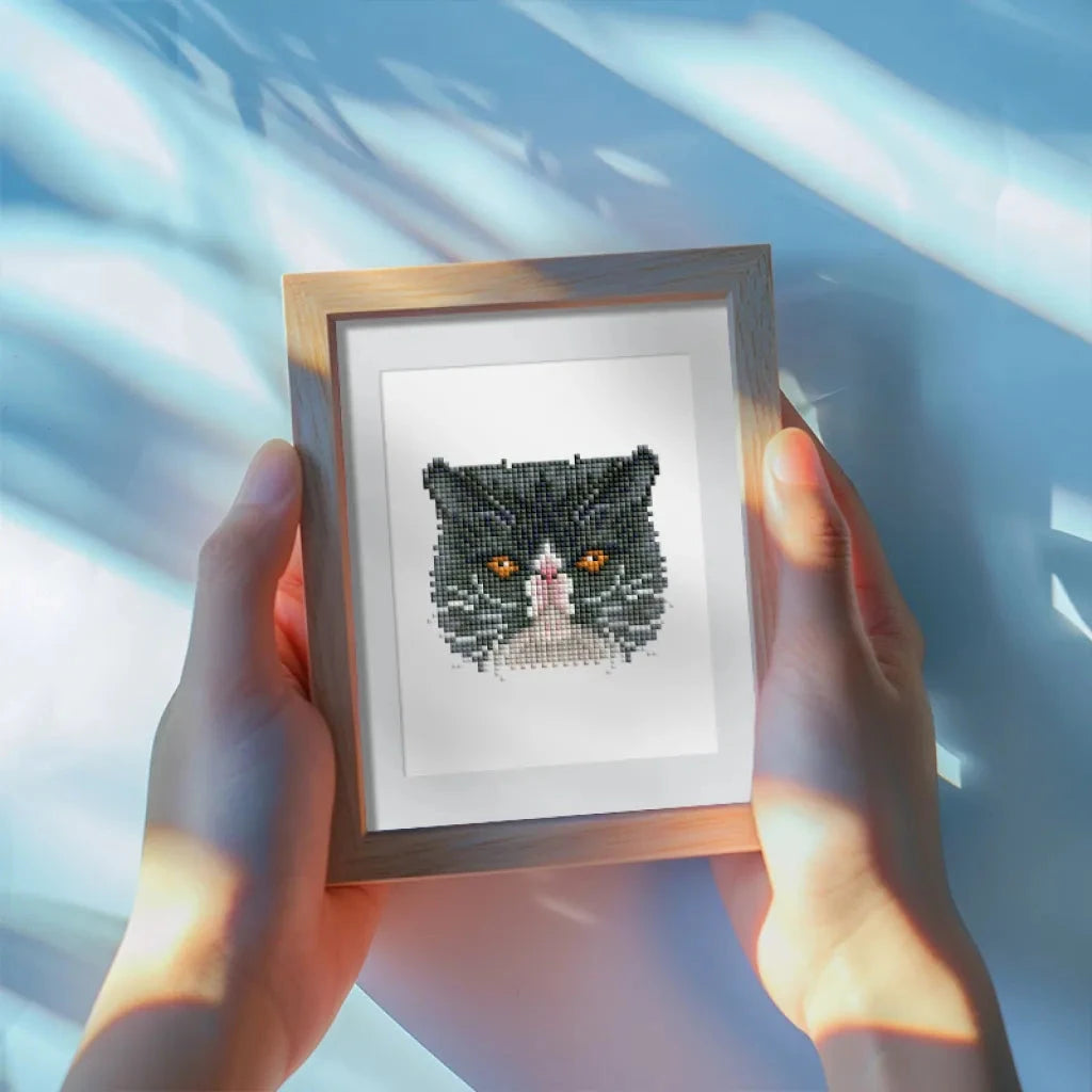 Cats Mini Diamond Painting Set (4 pieces)