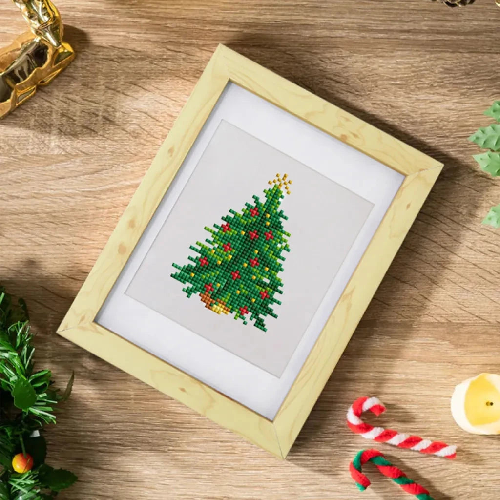 Christmas Mini Diamond Painting Version 1 - 12 Pieces