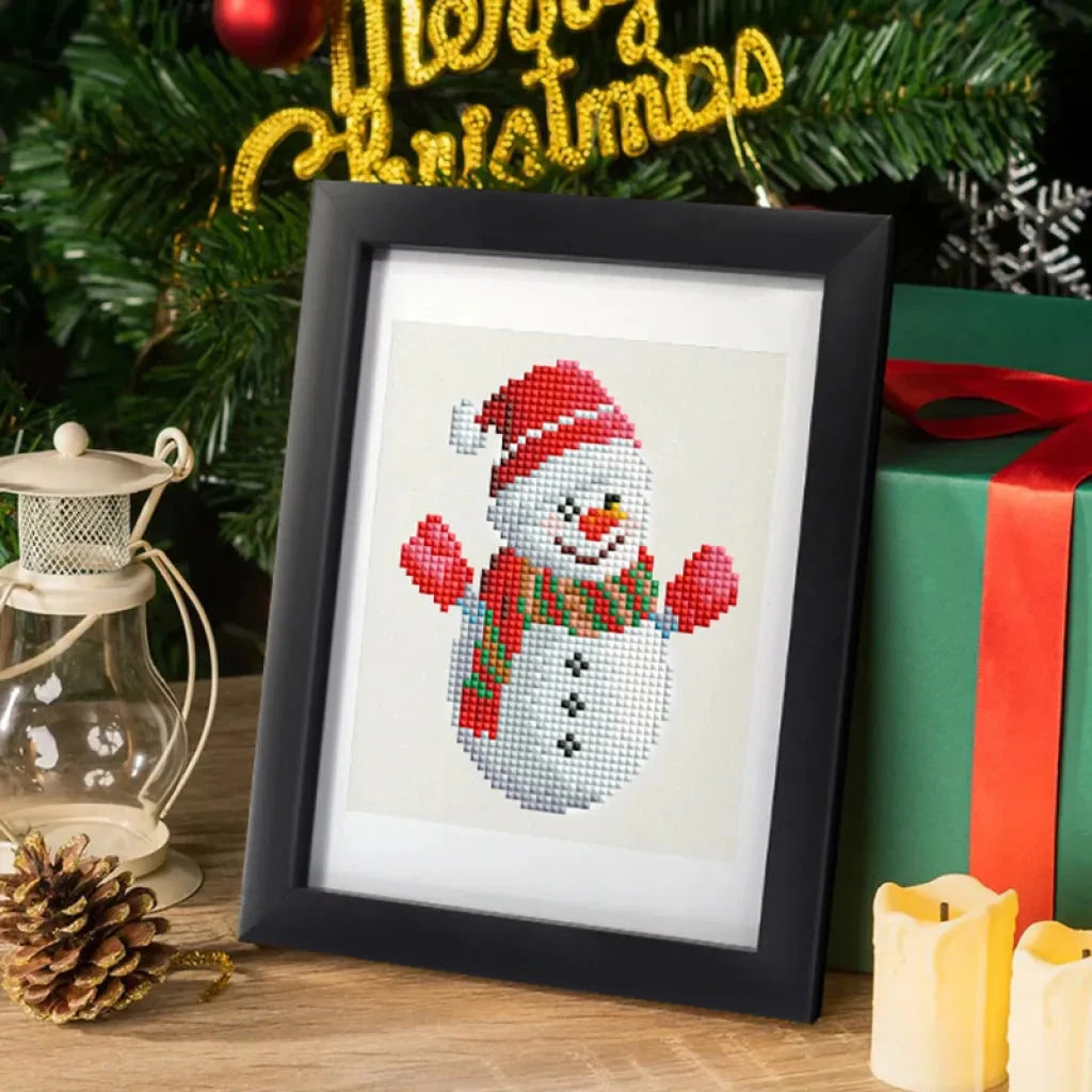 Christmas Mini Diamond Painting Version 1 - 12 Pieces