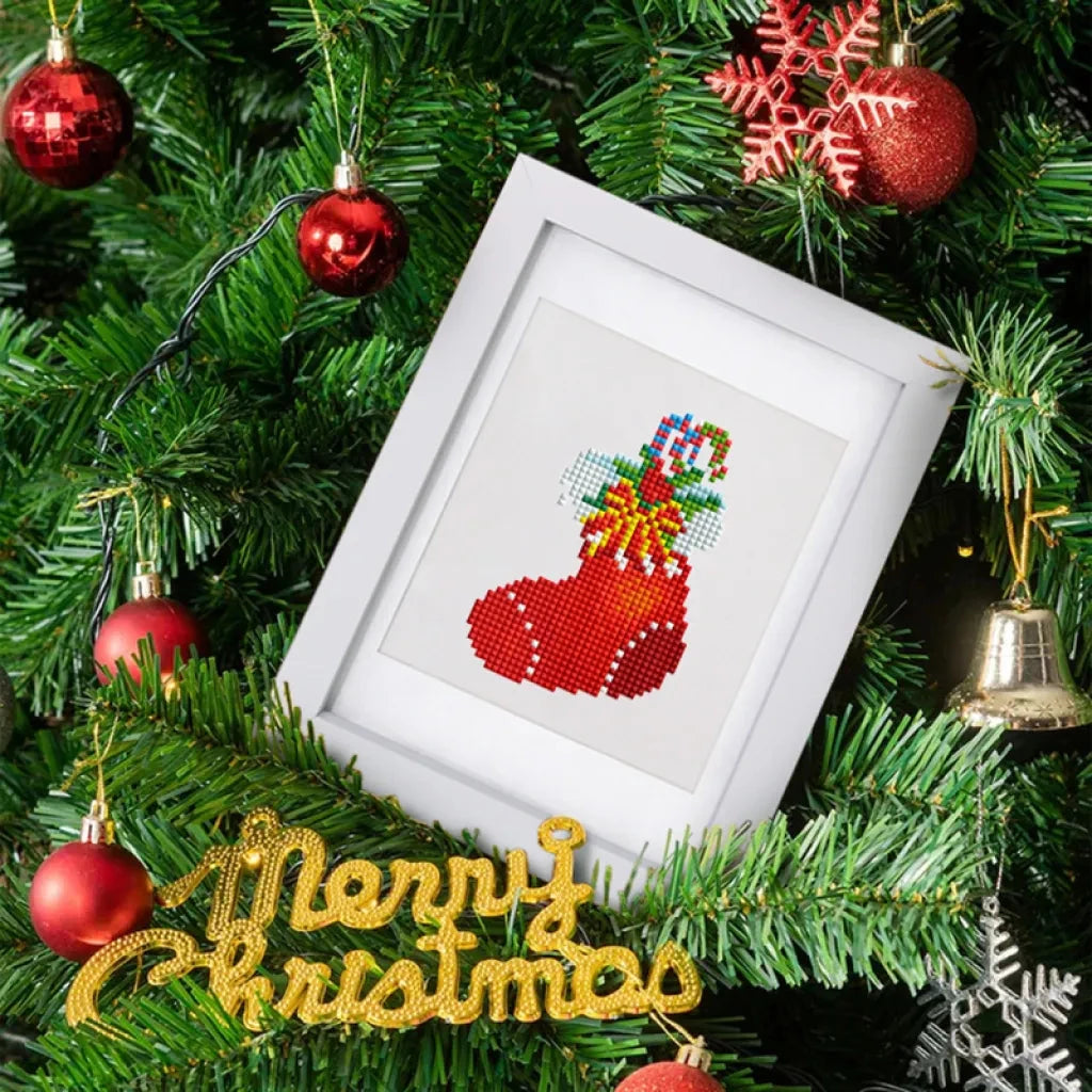 Christmas Mini Diamond Painting Version 1 - 12 Pieces