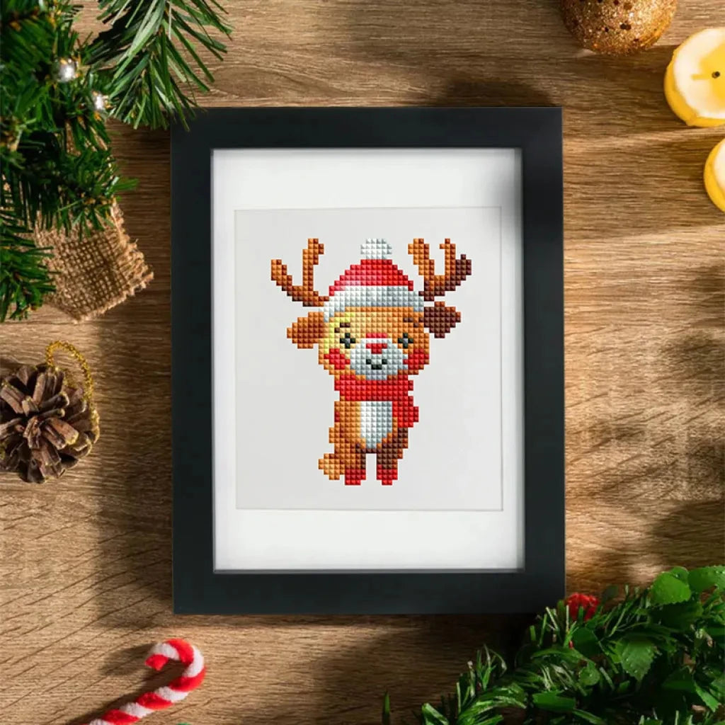 Christmas Mini Diamond Painting Version 2 - 12 Pieces