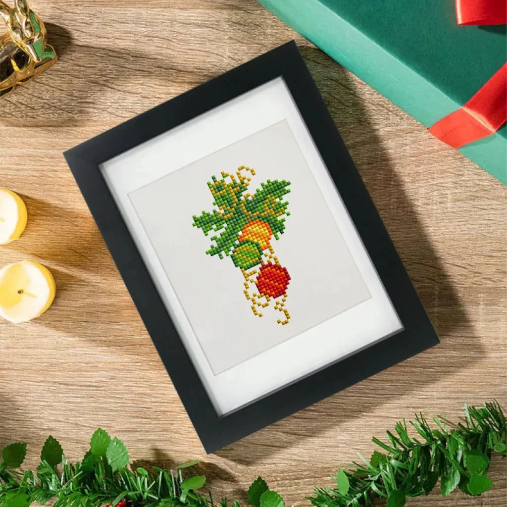 Christmas Mini Diamond Painting Version 2 - 12 Pieces