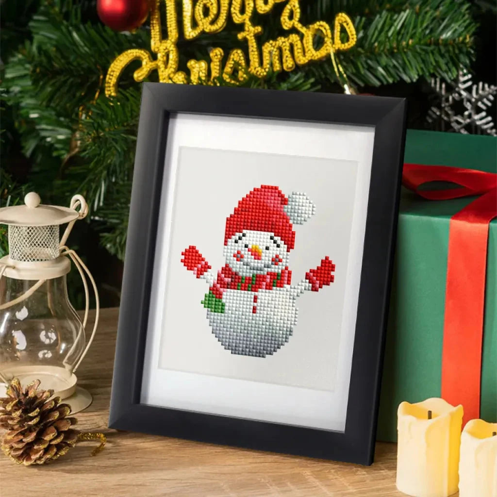 Christmas Mini Diamond Painting Version 2 - 12 Pieces