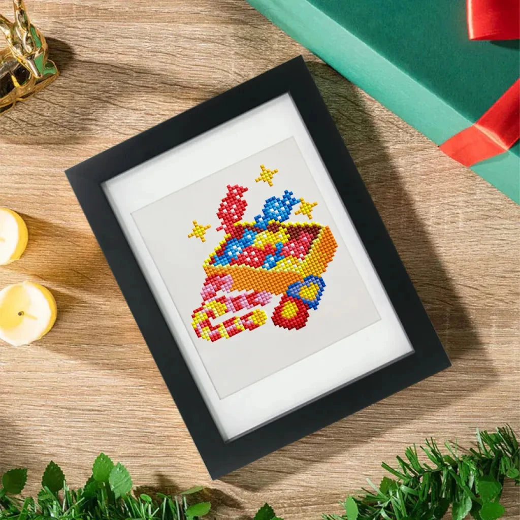 Christmas Mini Diamond Painting Version 3 - 12 Pieces