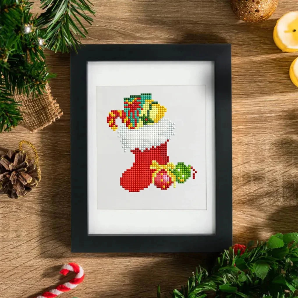 Christmas Mini Diamond Painting Version 3 - 12 Pieces