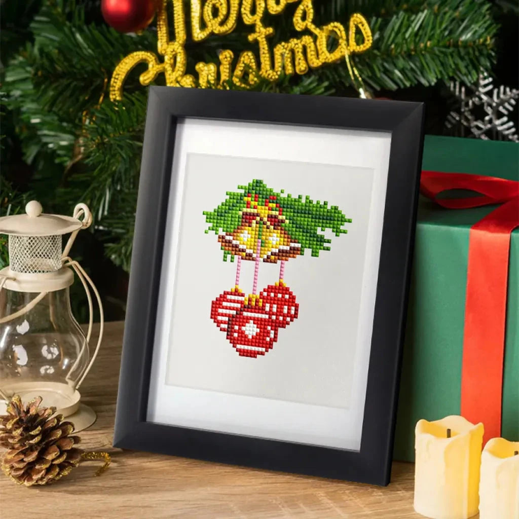 Christmas Mini Diamond Painting Version 3 - 12 Pieces