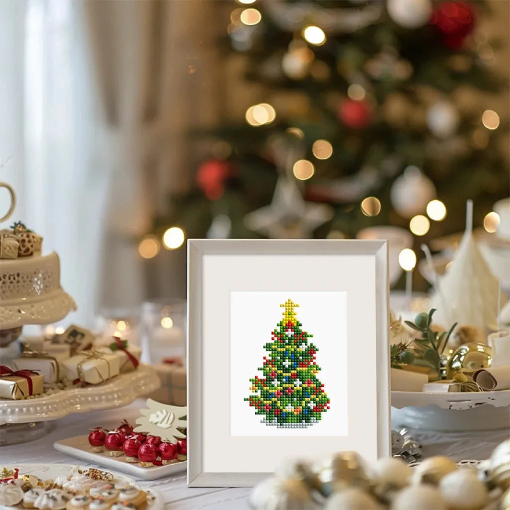 Christmas Mini Diamond Painting Set (6 pieces)