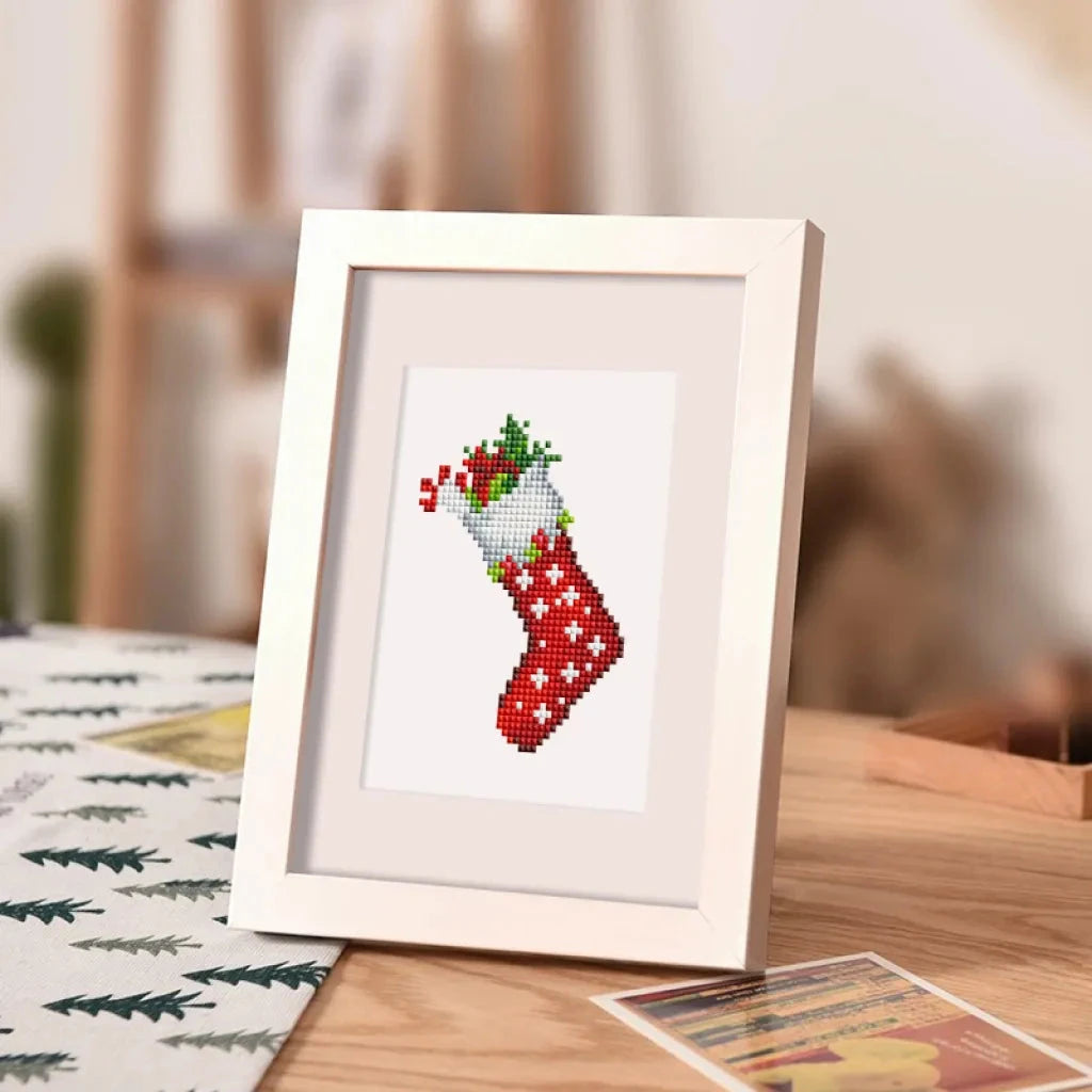 Christmas Decorations Mini Diamond Painting Set (6 pieces)