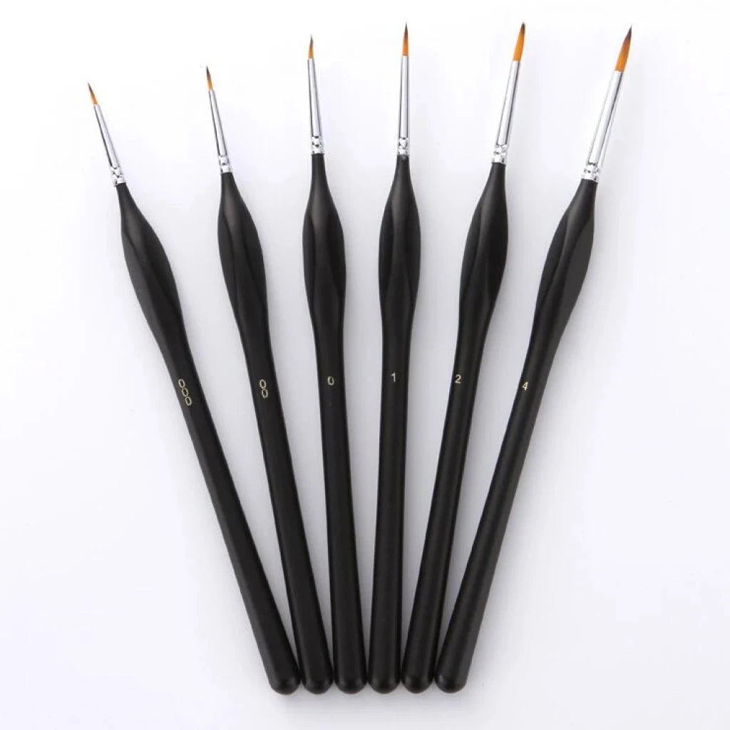 Set of 6 Detail Brushes