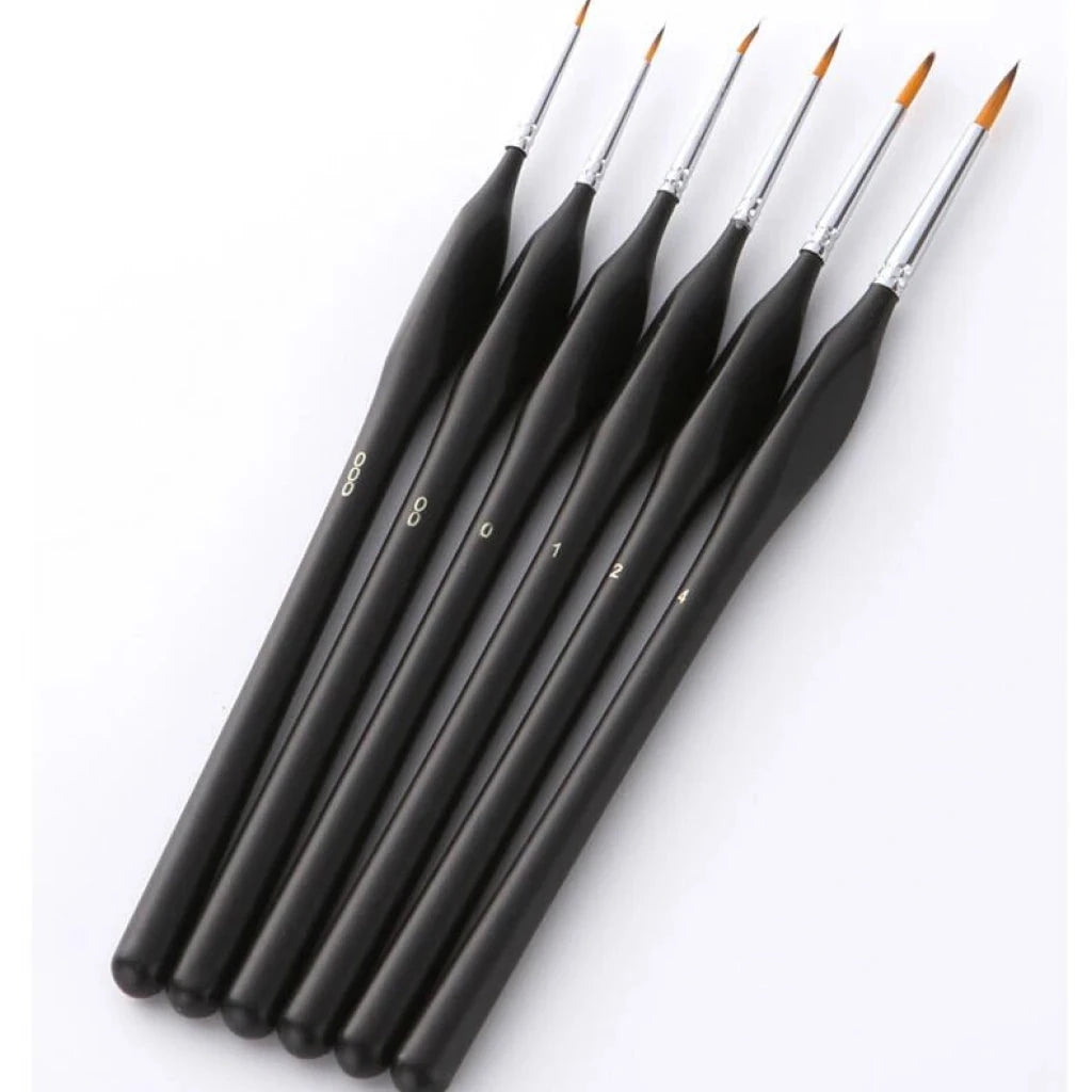 Set of 6 Detail Brushes