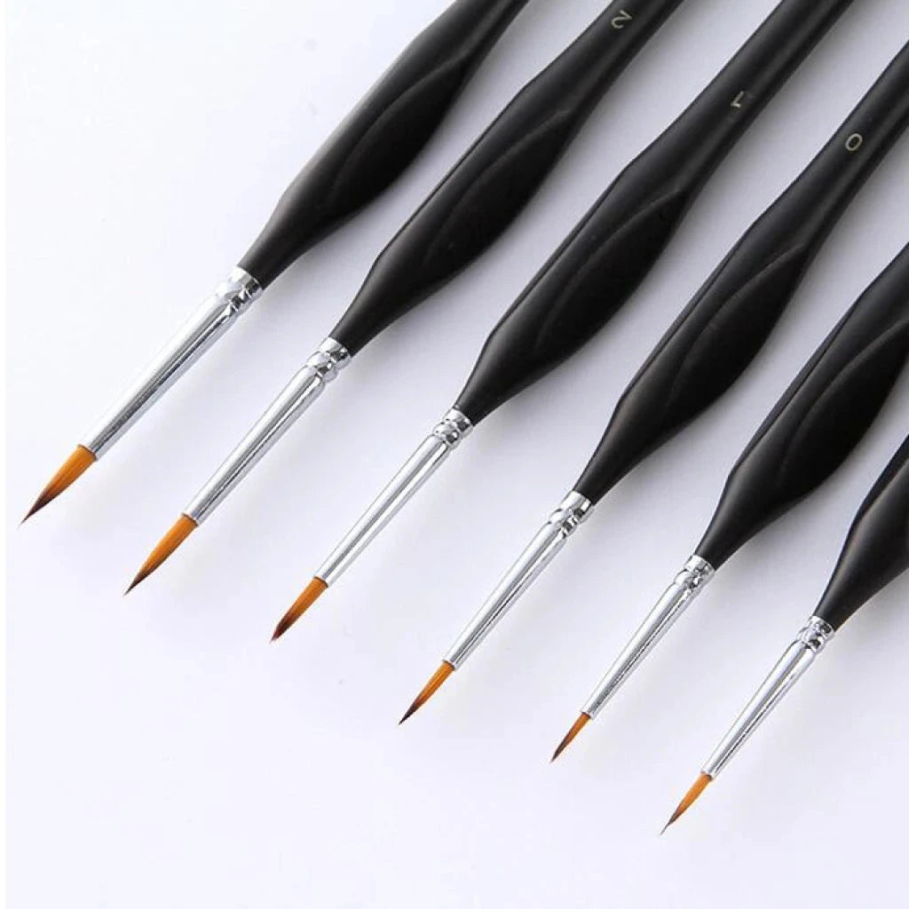 Set of 6 Detail Brushes