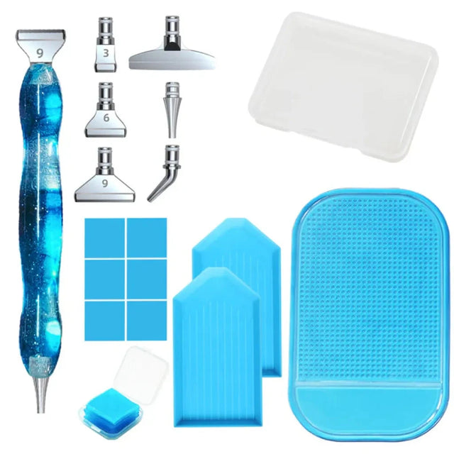 Diamond Painting Comfort Deluxe Set - Ergonomic Pen and Accessories