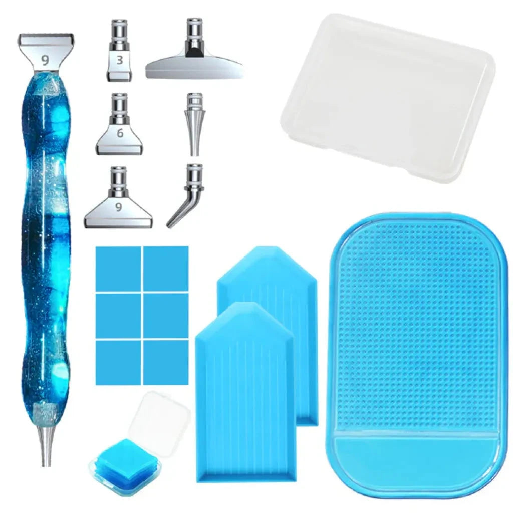 Diamond Painting Comfort Deluxe Set - Ergonomic Pen and Accessories