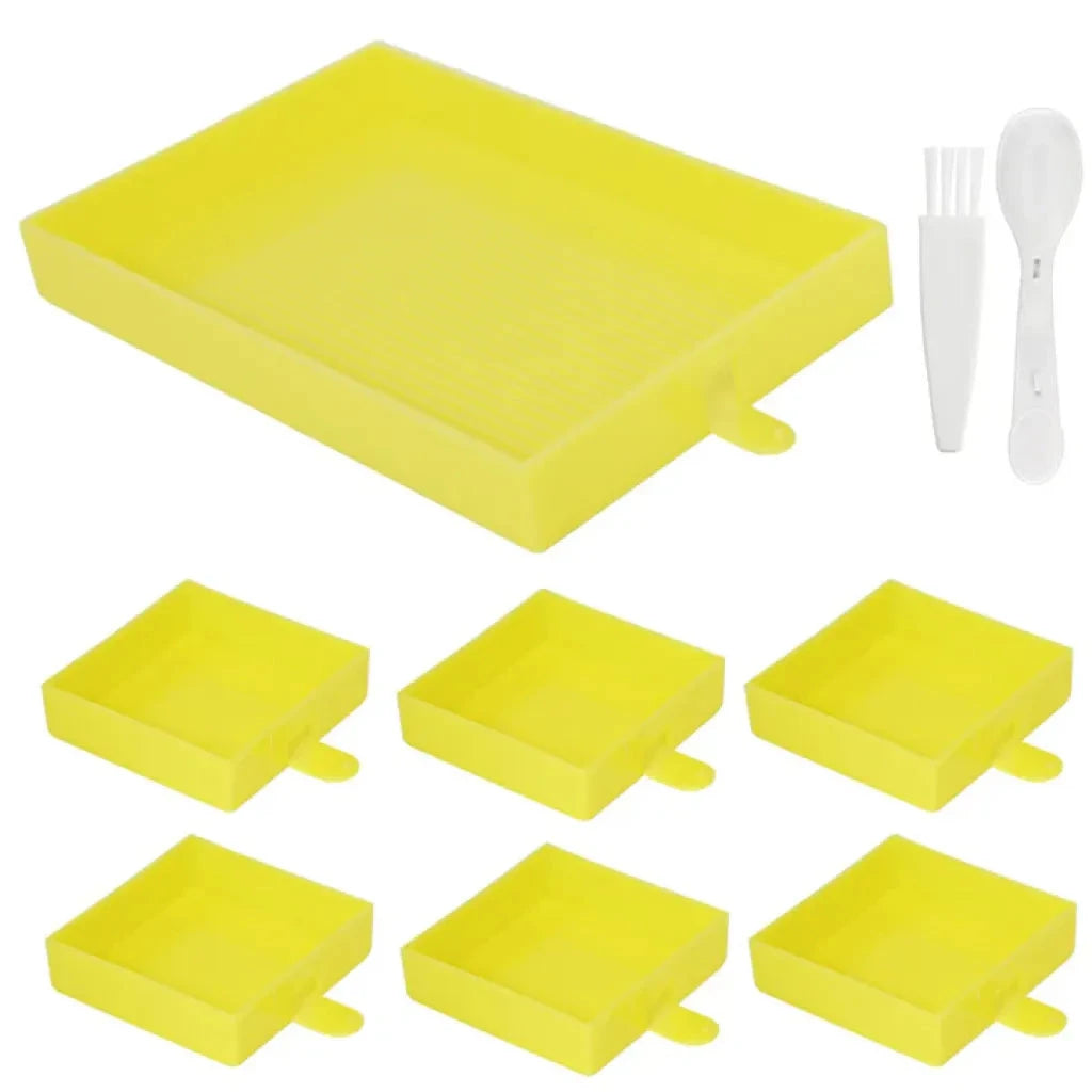 Diamond Painting Drill Tray with 6 Compartments