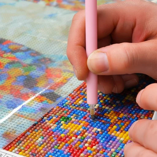 Framing a finished diamond painting