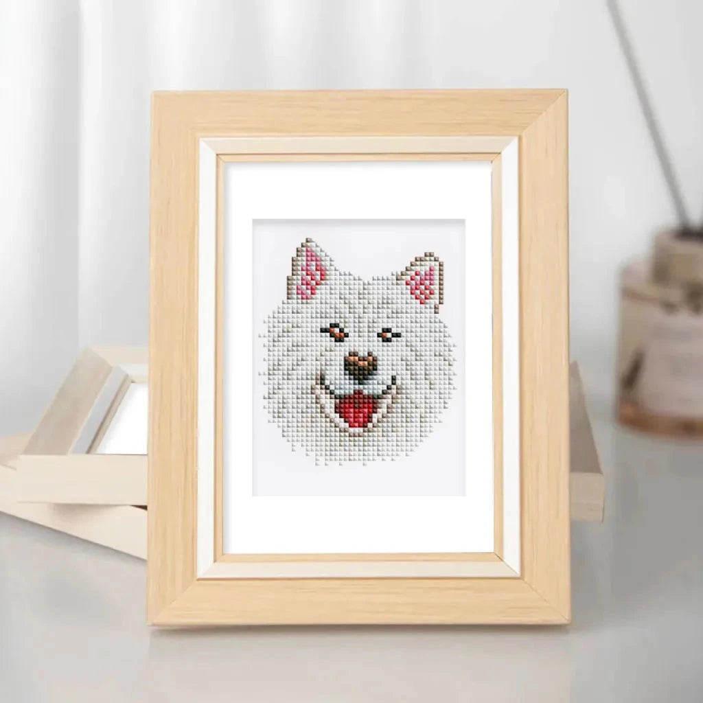 Dogs Mini Diamond Painting set (12 pieces)