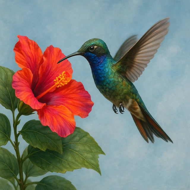 Hovering Hummingbird