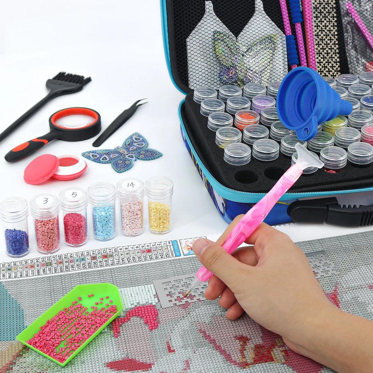 Luxury Storage Case with Accessories