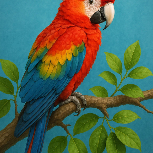 Colorful Macaw