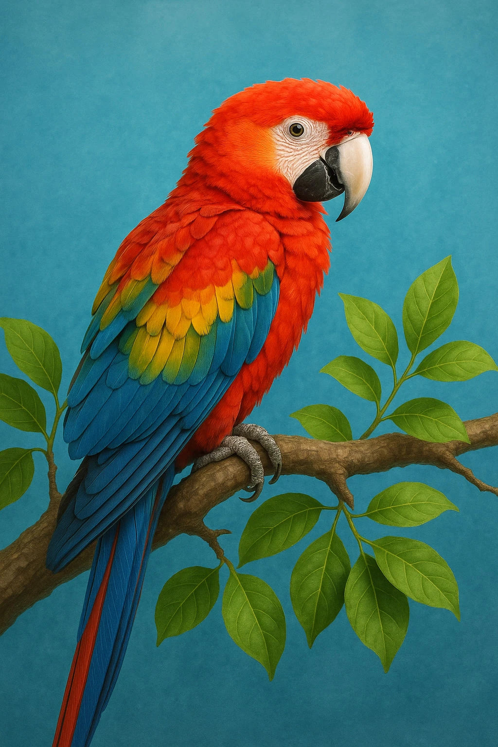 Colorful Macaw