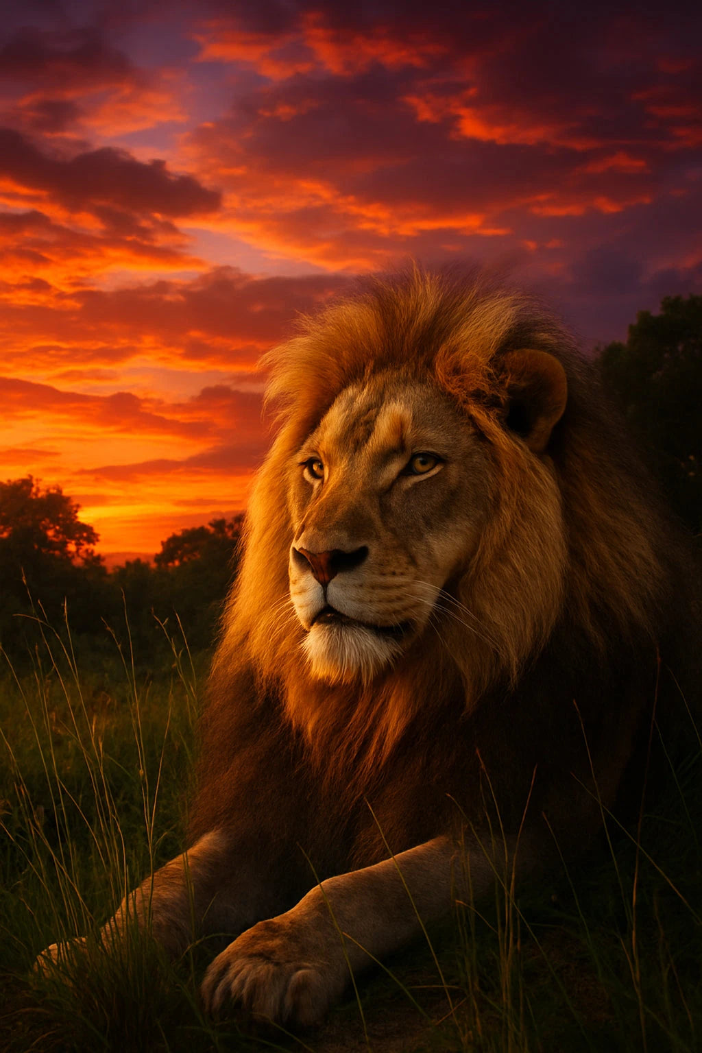 Majestic Lion