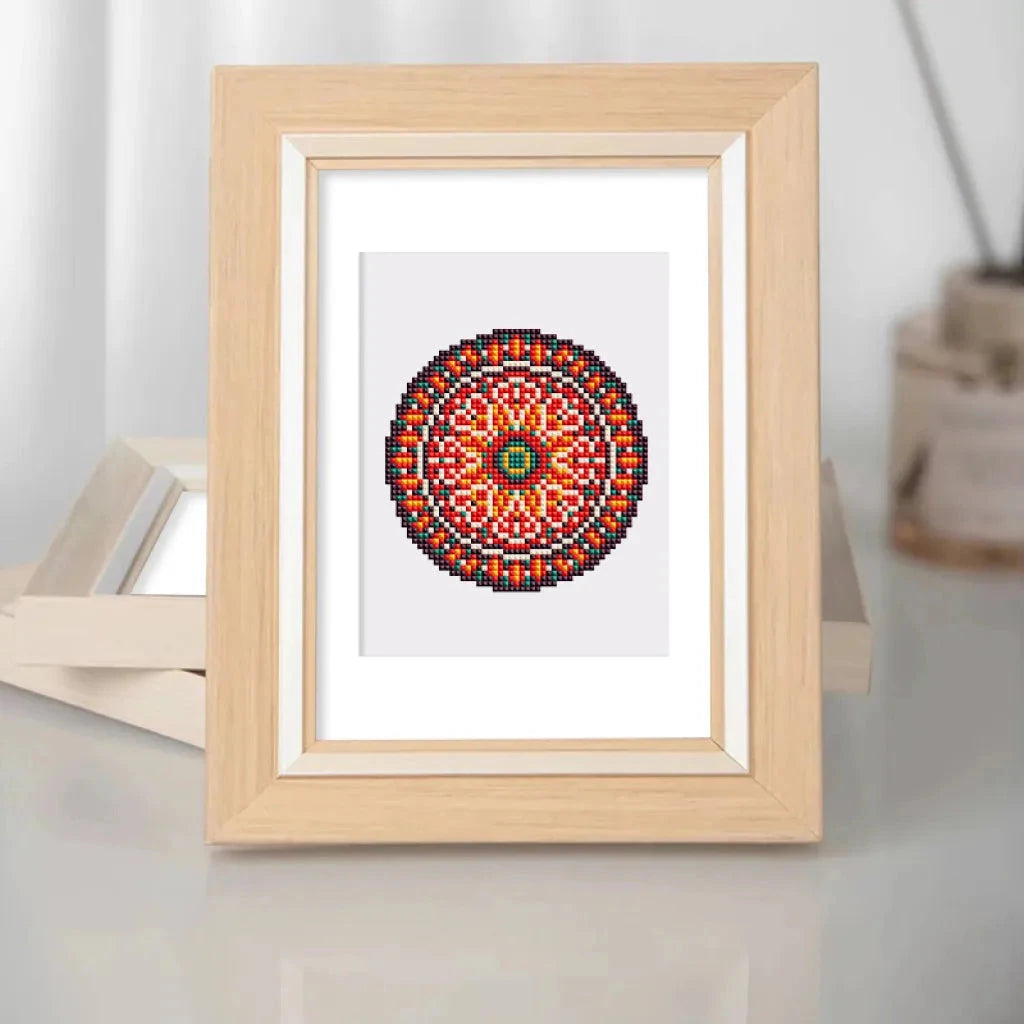 Mandala Mini Diamond Painting Set (12 pieces)