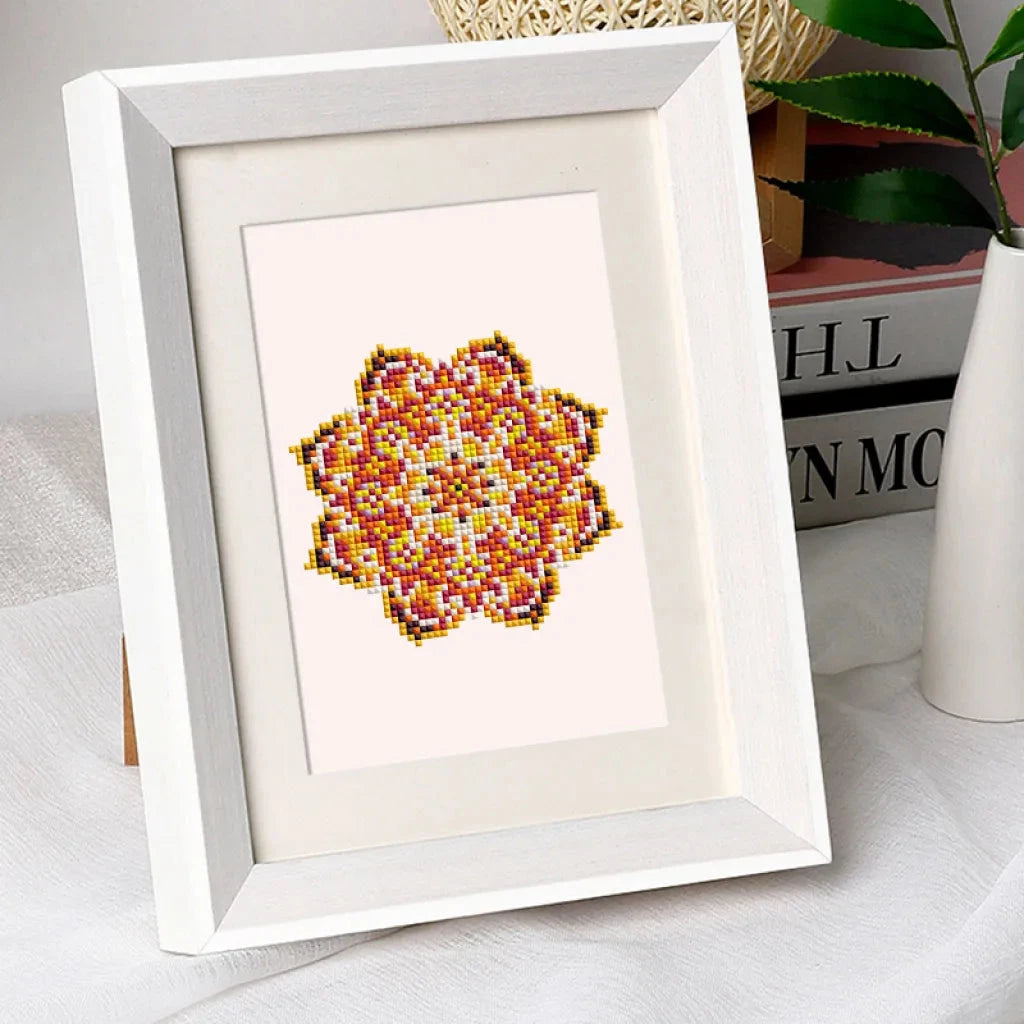 Mandala Mini Diamond Painting Set (12 pieces)
