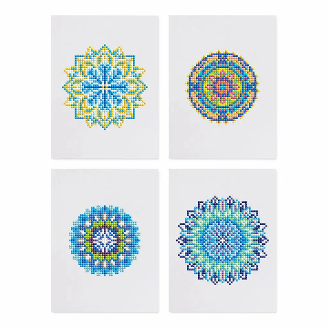 Mandala Mini Diamond Painting Set (4 pieces)