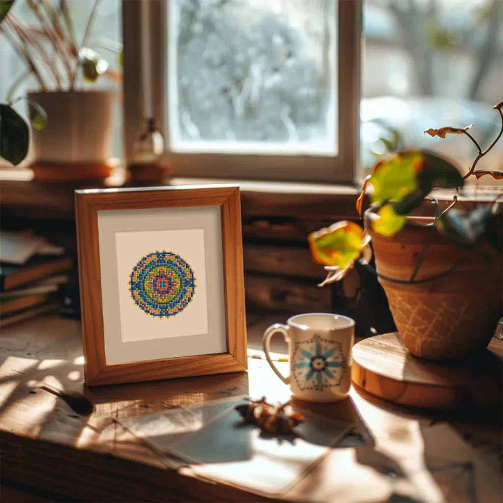 Mandala Mini Diamond Painting Set (4 pieces)