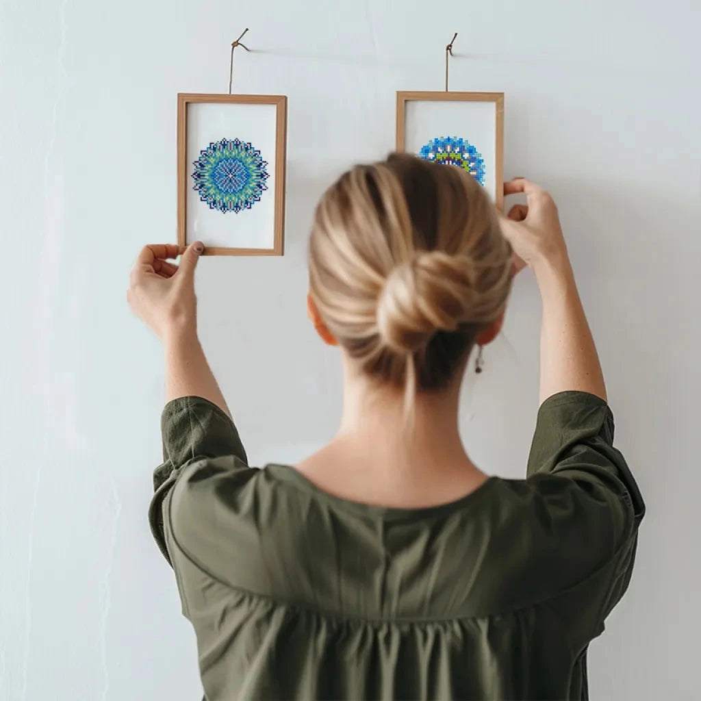 Mandala Mini Diamond Painting Set (4 pieces)