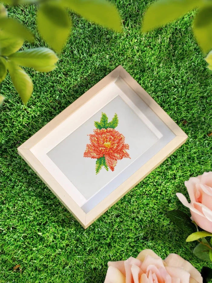 Flowers Mini Diamond Painting - Naturally Beautiful (12 Pieces)