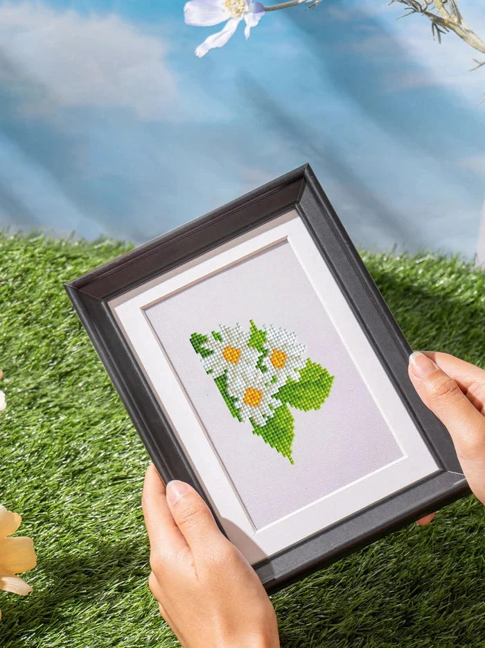 Flowers Mini Diamond Painting - Naturally Beautiful (12 Pieces)