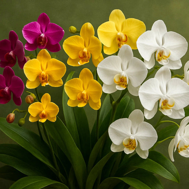 Colorful Orchids