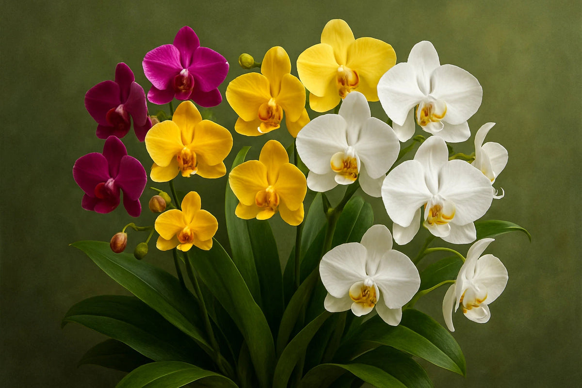 Colorful Orchids