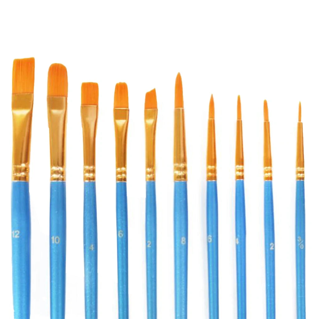 Quality Brush Set - 10-Piece
