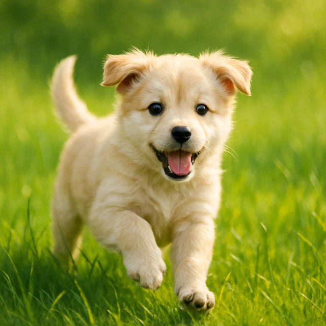 Playful puppy