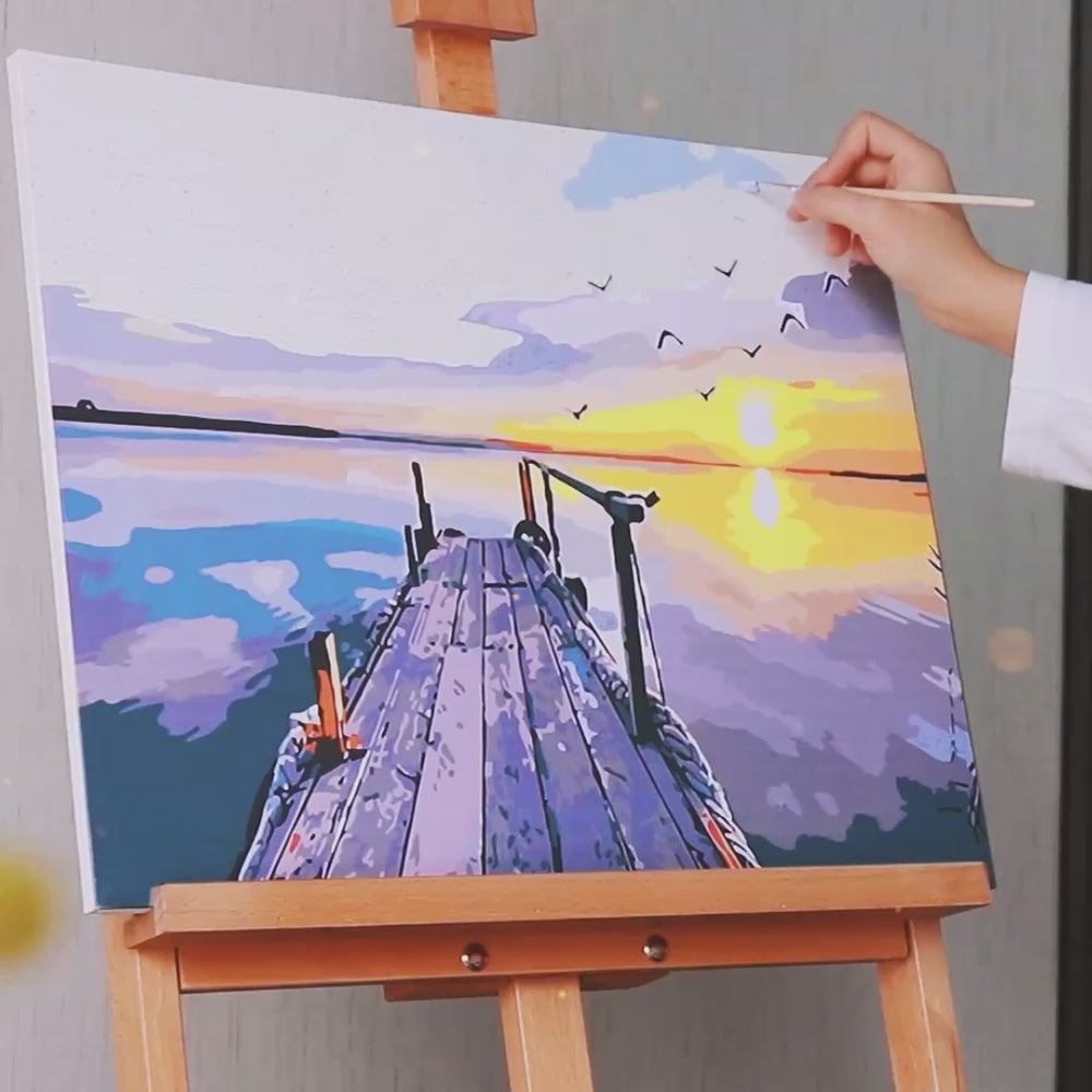 Custom Paint by Numbers Kit from Your Photo